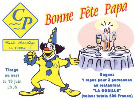 La fête des pères carte privilège  La Turballe