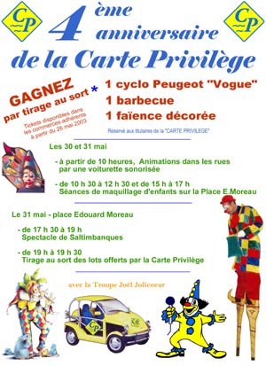 affiche quatrième anniversaire