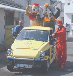 la troupe Jolicoeur au 4éme anniversire de la carte privilège La Turballe