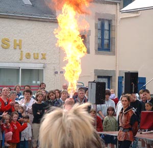 le cracheur de feu