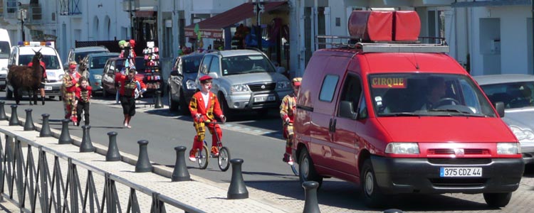 Le cirque Lucien Friteau à La Turballe avec la carte privilège