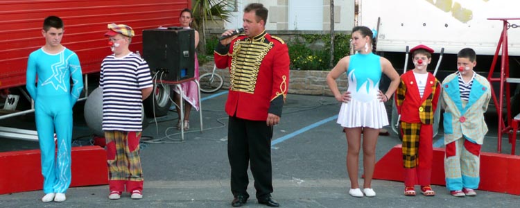 le cirque Lucien Friteau à La Turballe avec la Carte Privilège