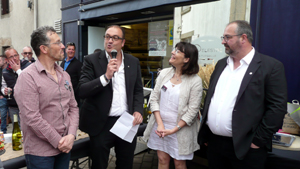 Discours de monsieur Bourseau à l'anniversaire des 30 ans de la Boulangerie Delestre à La Turballe
