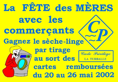 La fête de mères Carte Privilège La Turballe